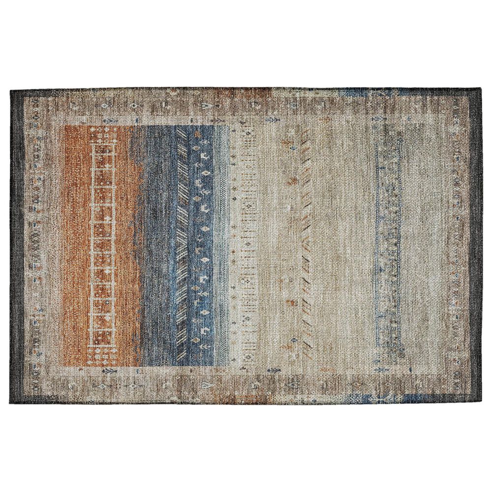 Dalyn Rug Company Karaj KJ7 2"6" x 3"10" Brown Indoor/Outdoor Area Rug, , large