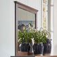 Archbold Furniture Heritage Rectangular Dresser Mirror in Brown Mahogany, , large