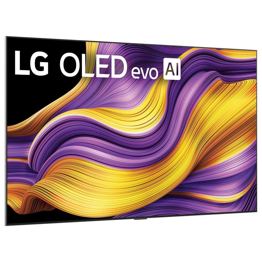 LG 77&quot; Class G5 Series OLED evo AI 4K with Supplied Wall Mount in Black - Smart TV, , large