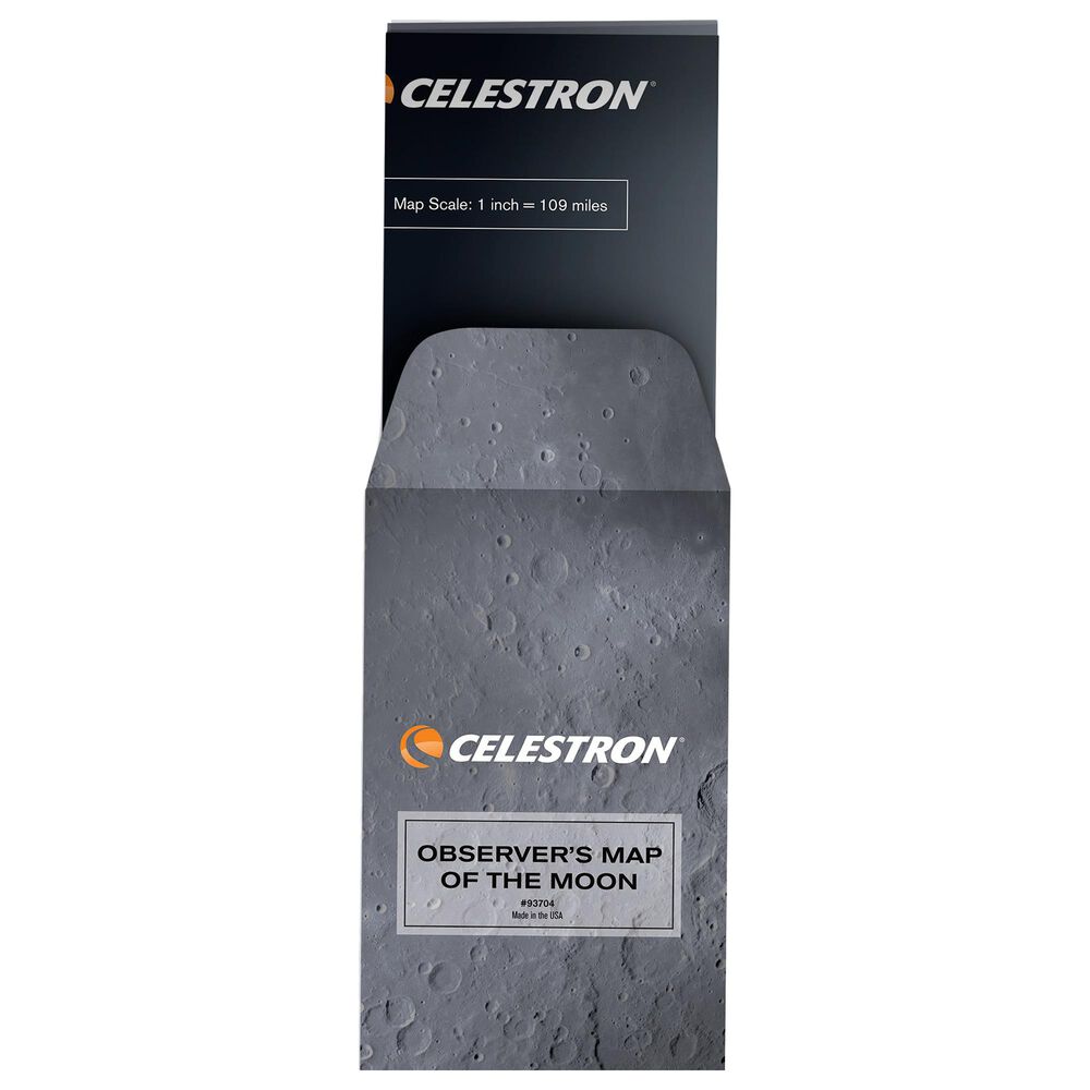 Celestron Deluxe Folding Moon Map, , large