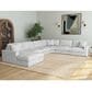 Mayberry Hill Arizona 6-Piece Stationary Left Facing Sectional in Stone, , large