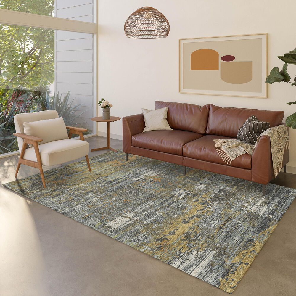 Dalyn Rug Company Kochi KC12 Gray 9&#39; x 12&#39; Area Rug, , large