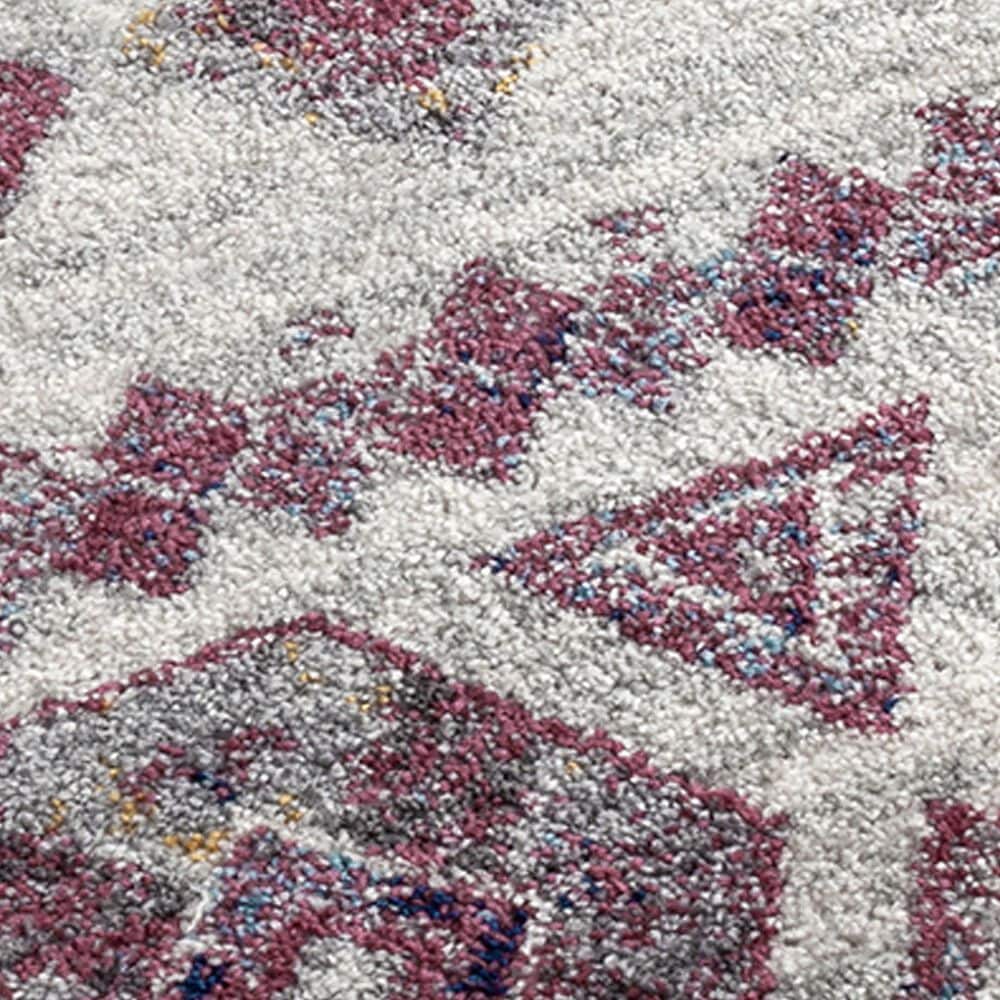 Amer Rugs Alexandria 6&#39;7&quot; Round Multicolor Area Rug, , large