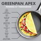Green Pan Apex Hybrid 8" Ceramic Open Frypan in Stainless Steel, , large