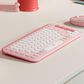 Logitech POP Icon Keys Wireless Bluetooth Keyboard in Rose and Off White, , large