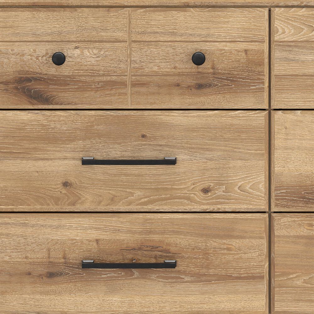 Ashley Makidern 6 Drawer Dresser Only in Natural Brown, , large