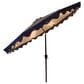 HOMLUX 10" Solar LED Patio Umbrella with Adjustable Tilt and in Dark Blue, , large