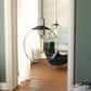 Hunter Xidane 1-Light Mini Pendant in Brushed Nickel, , large