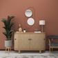 Maple and Jade 20" x 43" Wall Mirror in Matte Gold, , large