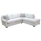 Fulton Home Holly 2-Piece Stationary Sectional with Right Facing Chaise in Rulebreaker Natural, , large