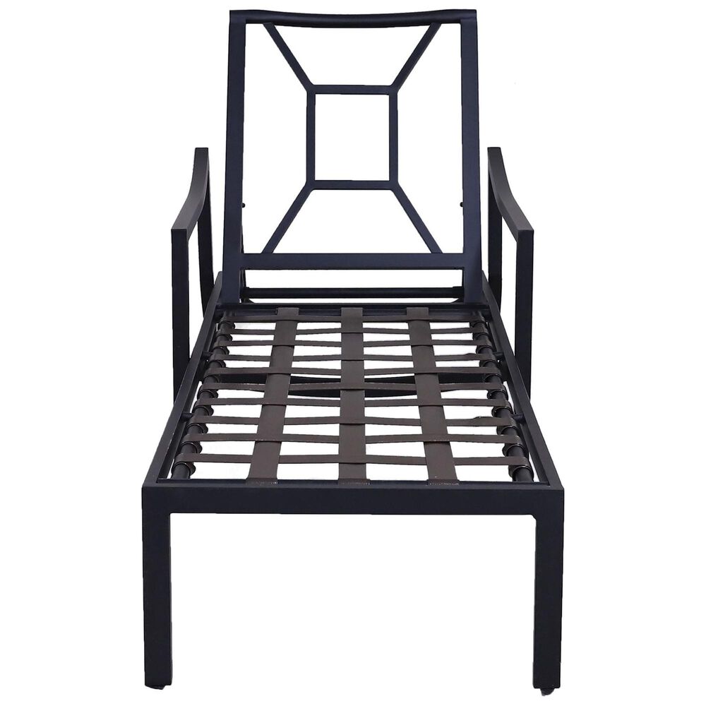 World Source Chaise and Side Table in Splendor Denim, , large
