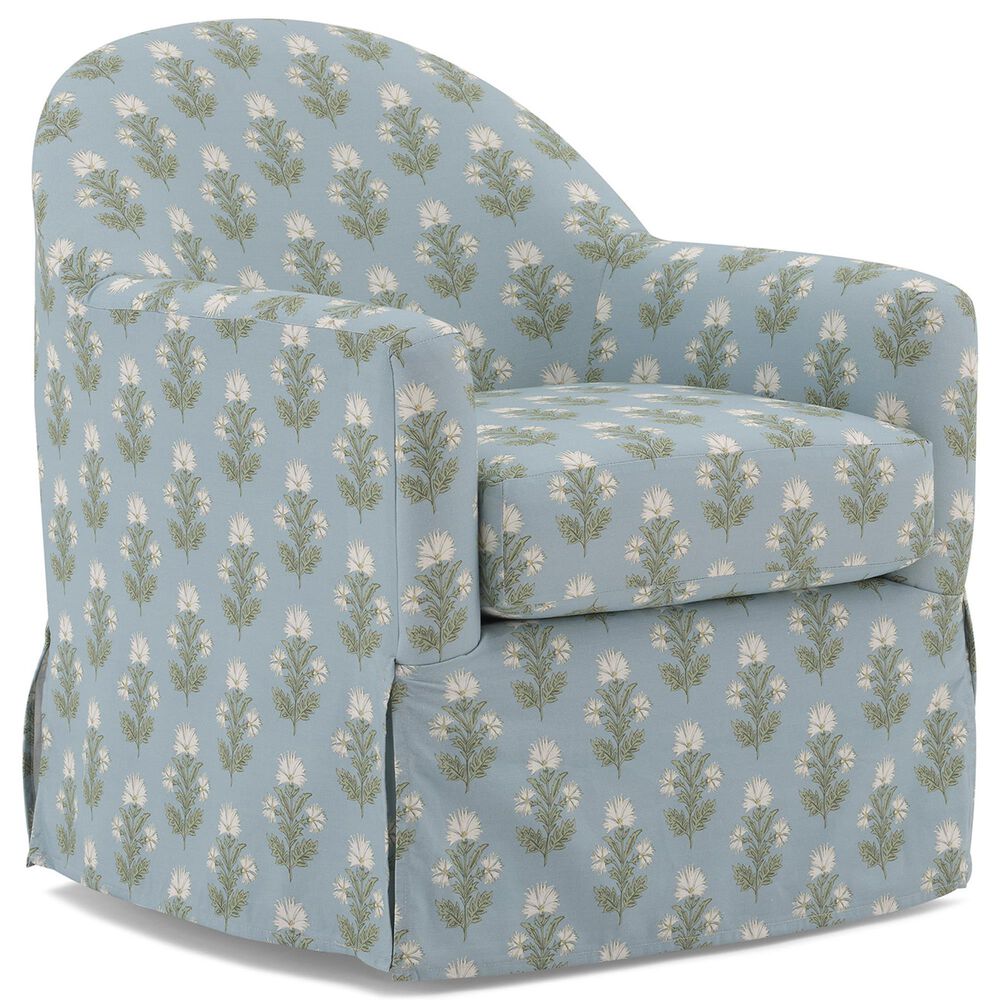 Best Home Furnishings Meg Swivel Chair in Porcelain, , large