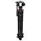 Manfrotto 504X Fluid Video Head with 635 Fast Single Carbon Leg in Black, , large