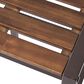 Hearth and Haven Milos Outdoor Bar Stool in Dark Brown (Set of 2), , large