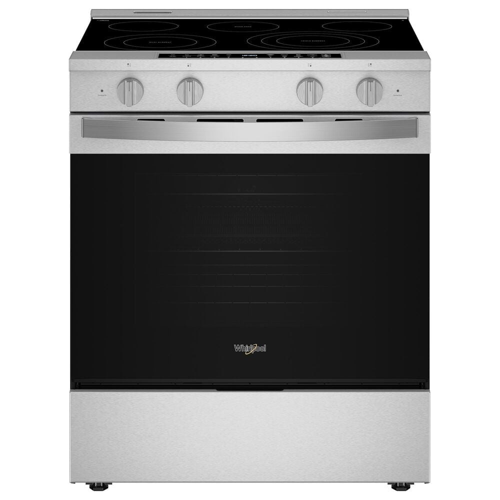 Whirlpool 5.3 Cu. Ft. Slide-In Electric Range in Stainless Steel, , large