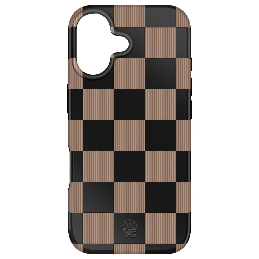 Velvet Caviar MagSafe Case For Apple iPhone 17 in Mocha Vibe Checkered, , large