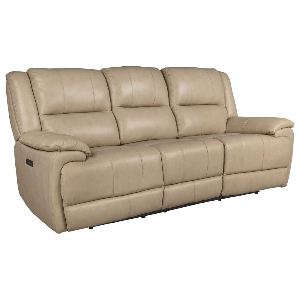 Oxford Furniture Power Recining Sofa with Power Footrest and Headrest in Madrid Beach, , large
