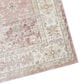 Amer Rugs Century 2"6" x 8" Salmon Pink and Ivory Runner, , large