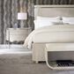 Hooker Furniture Modern Mood 2-Drawer Nightstand in Diamond, Pewter, White and Gray, , large