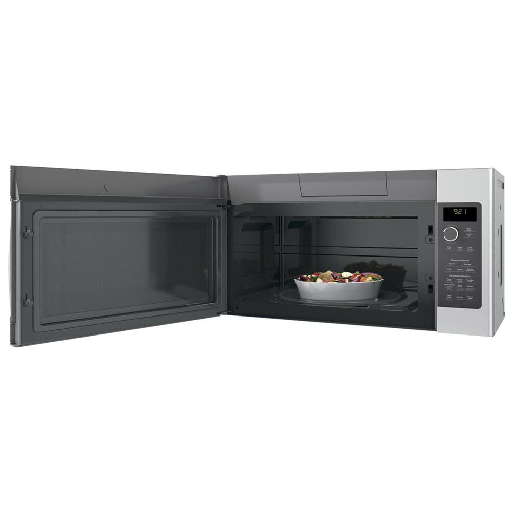 GE Profile 2.1 Cu. Ft. Over-the-Range Microwave with Sensor in Stainless Steel, , large