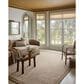 Magnolia Home Henley Ivory and Brown 3"6" x 5"6" Area Rug, , large
