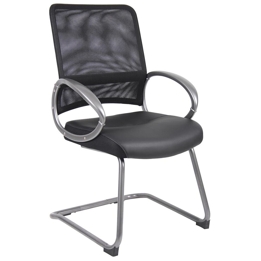 Regal Co. Boss Guest Chair in Black, , large