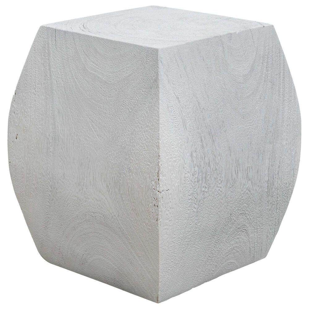 Uttermost Grove Accent Stool in Ivory, , large