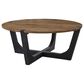 Ashley Hanneforth Round Cocktail Table in Brown and Black, , large