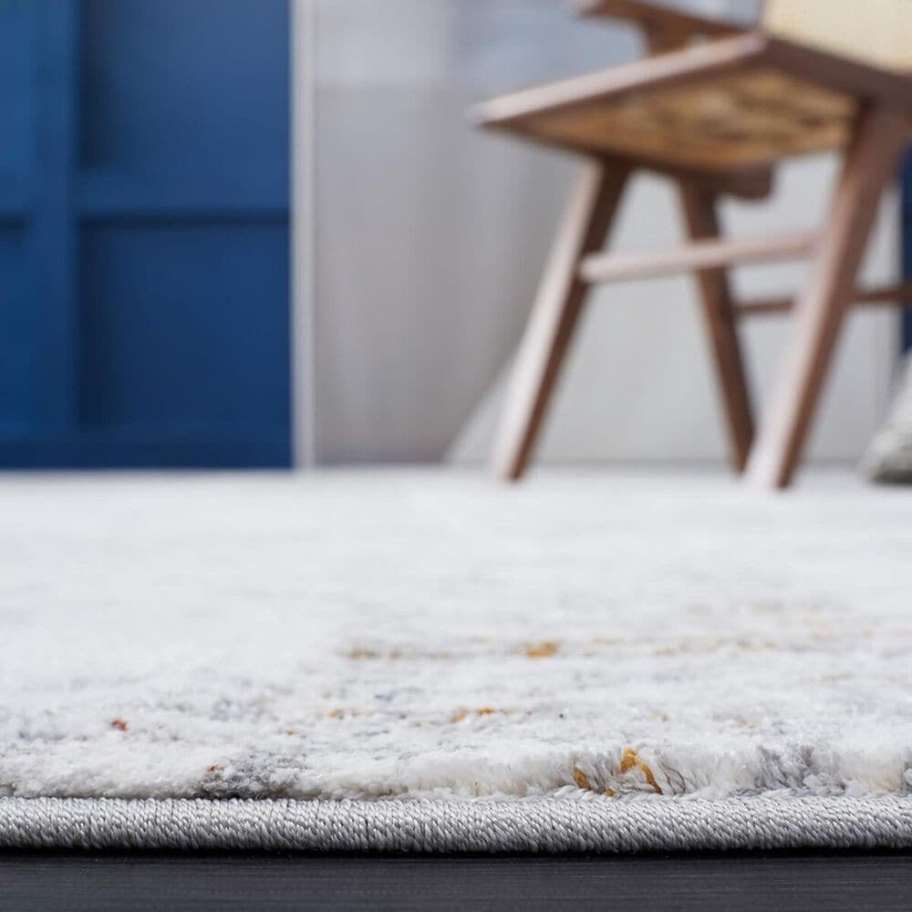 Safavieh Craft CFT961F 2&#39;2&quot; x 9&#39; Grey and Gold Runner, , large