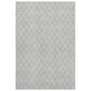 Dalyn Rug Company The Reserve TR15 Silver 10" x 14" Indoor/Outdoor Area Rug, , large