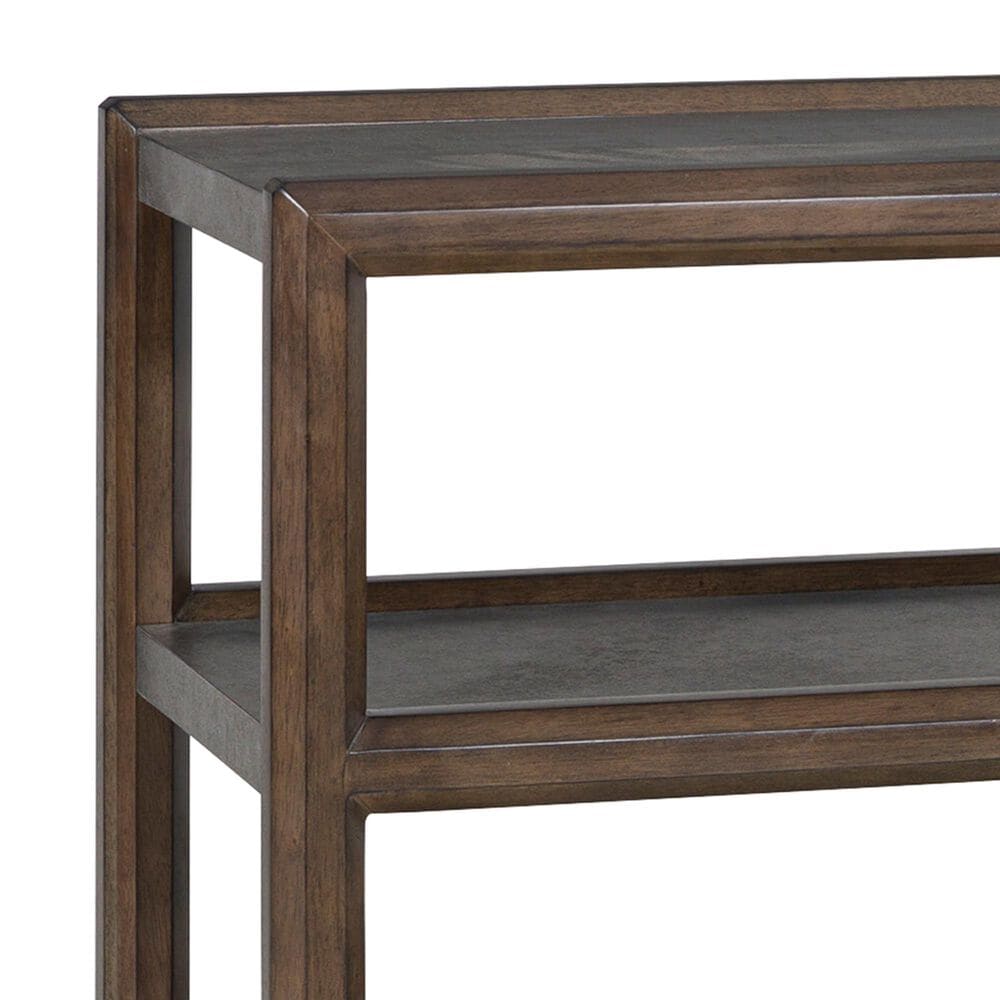 Ashley Kallenny Sofa Table in Dark Brown and Gray, , large