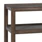 Ashley Kallenny Sofa Table in Dark Brown and Gray, , large