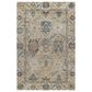 Dalyn Rug Company Silk Road Putty, Ivory, Taupe, Gold, Copper, Blue and Wheat 9" x 12" Area Rug, , large