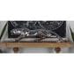 Maple and Jade Leopard Decorative Sculpture in Satin Silver, , large