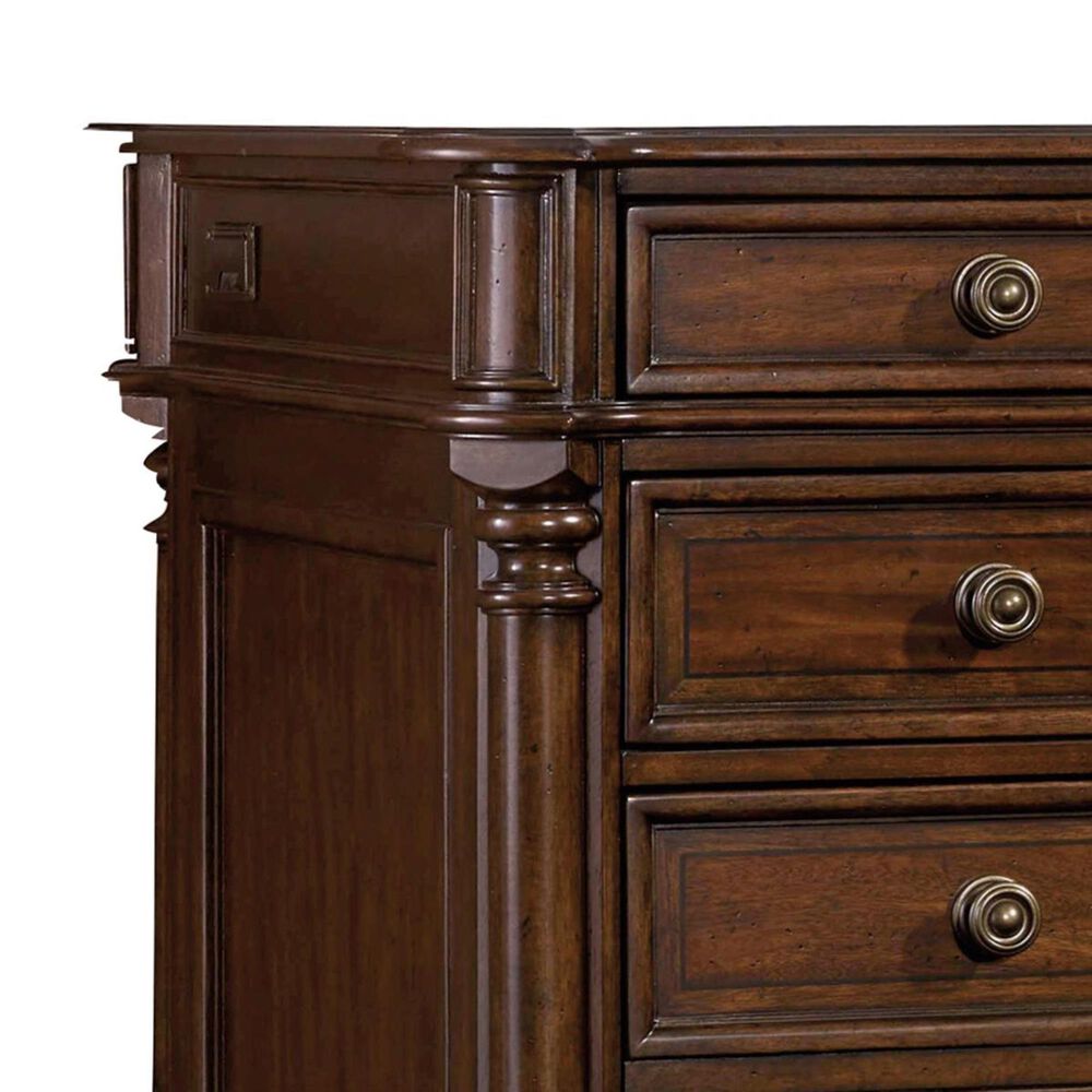 Hooker Furniture Leesburg Executive Desk in Mahogany, , large