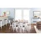 Lumisource Oregon Stackable Dining Chair in Esoressi/Vintage White (Set of 2), , large