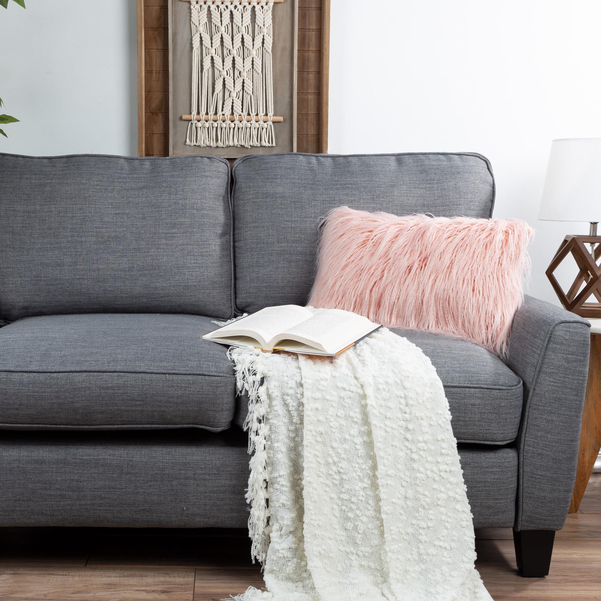 Timberlake 12 x 20 Lumbar Pillow in Pink Set of 2 NFM
