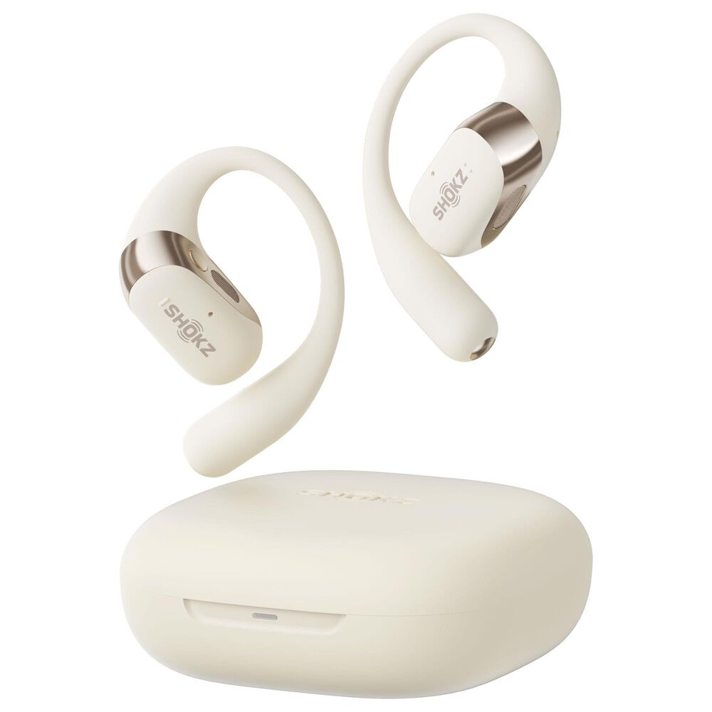 Shokz OpenFit 2 Open-Ear True Wireless Earbuds in Beige, , large