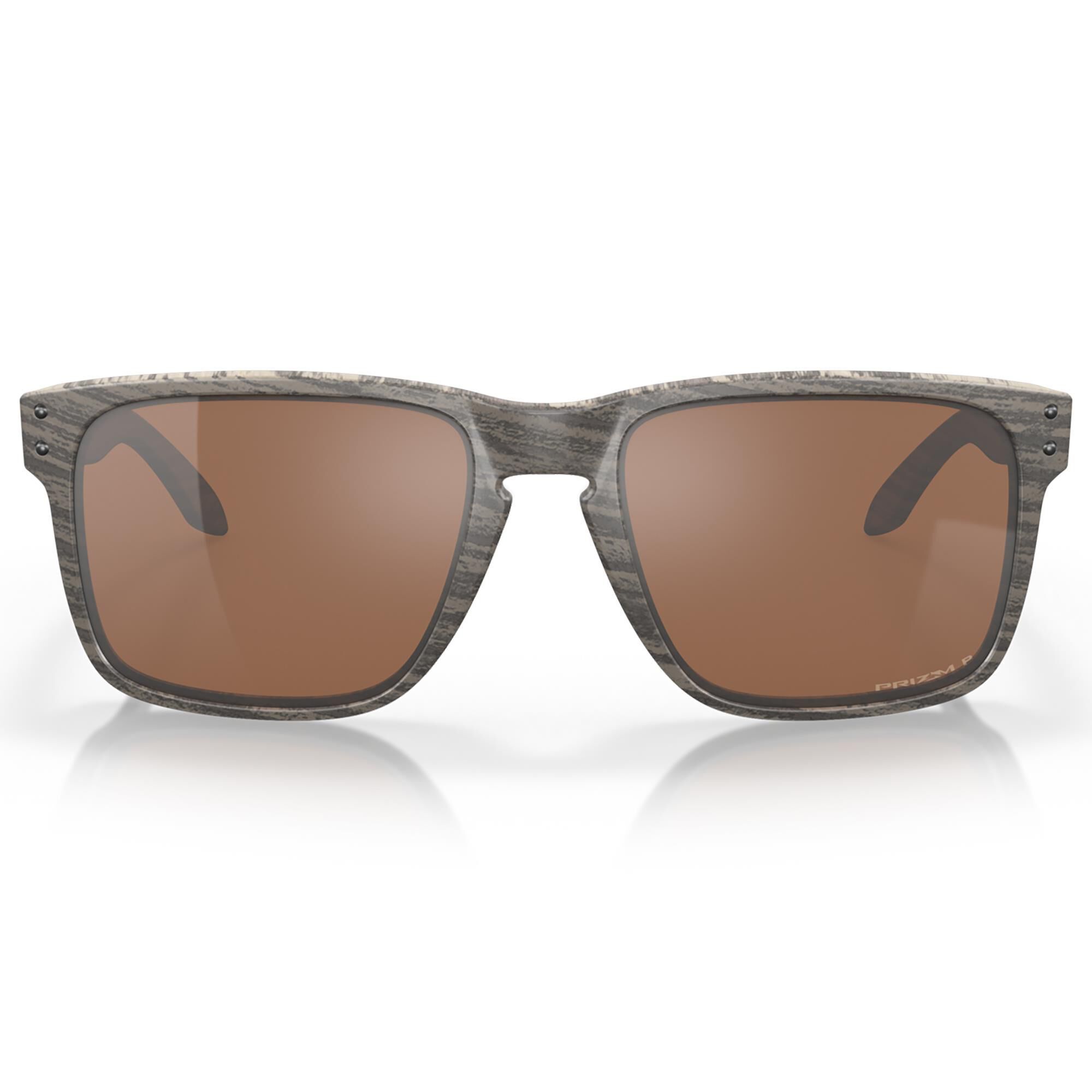 Oakley holbrook xl woodgrain prizm hotsell tungsten polarized