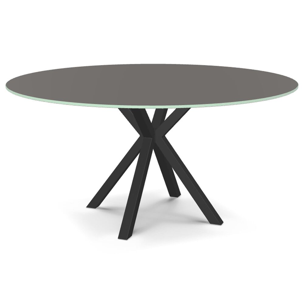 Amisco Dining Table in Black and Taupe, , large