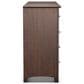 Archbold Furniture Shaker 10-Drawer Dresser in Brown Mahogany, , large