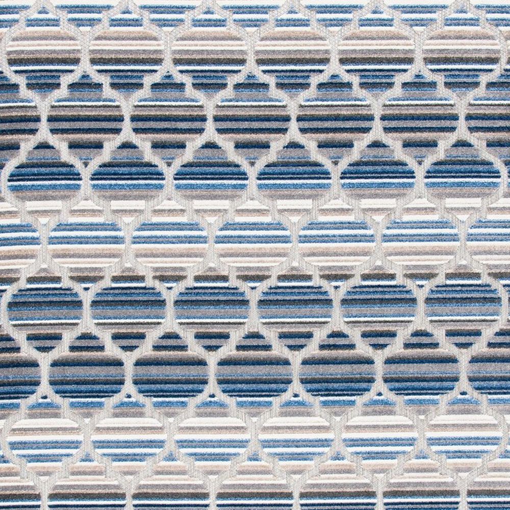 Safavieh Cabana CBN333M 8&#39; x 10&#39; Blue and Grey Indoor/Outdoor Area Performance Rug, , large