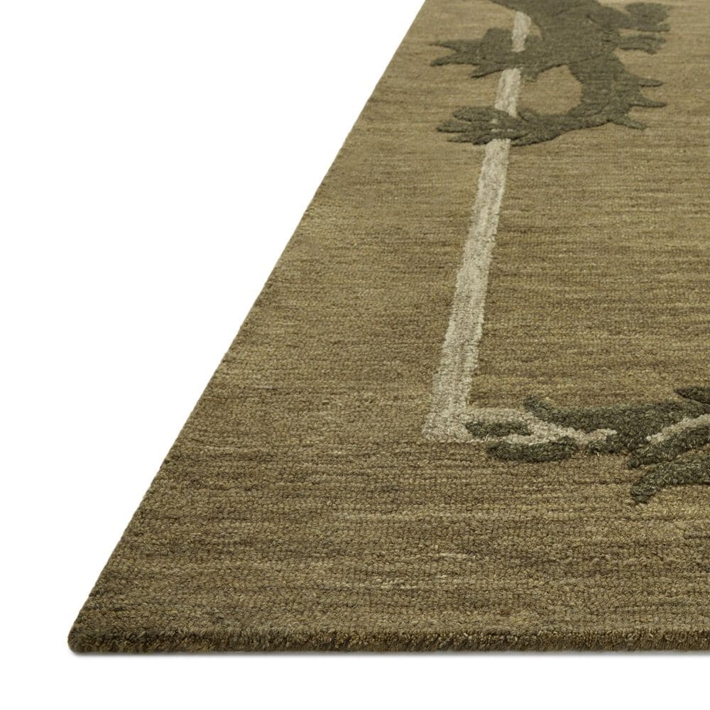 Loloi Romi Green and Forest 7'9" Square Area Rug, , large