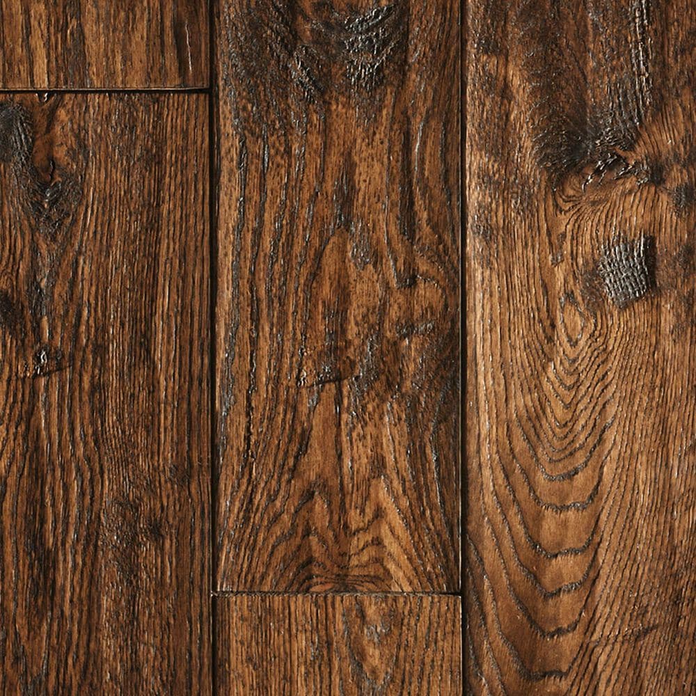 Mullican Flooring Chatelaine Worn Carriage 5" Oak Hardwood, , large