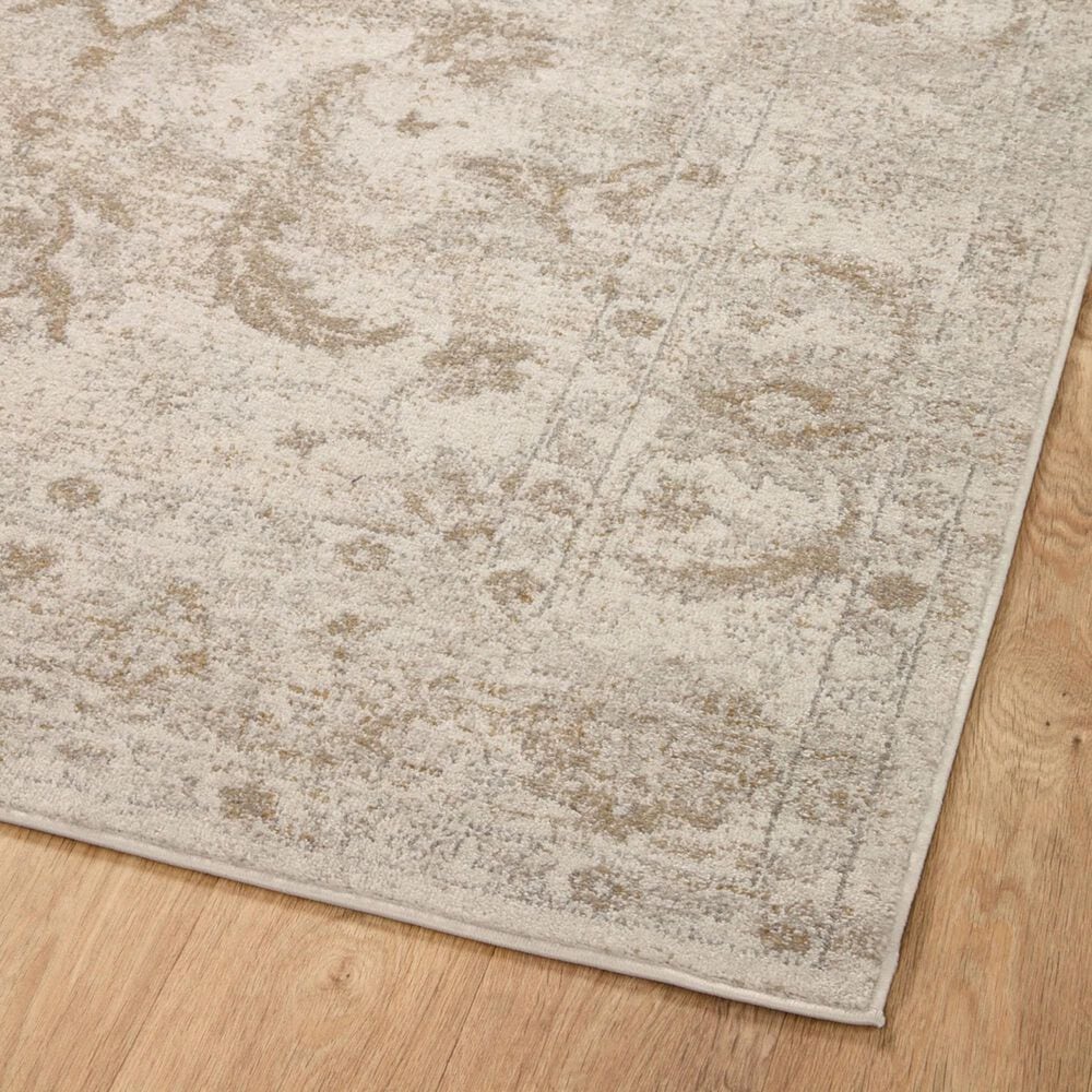 Loloi II Odette 4&#39; x 6&#39; Ivory and Beige Area Rug, , large