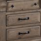 Hickory Point Everly 3 Drawer Nightstand in Natural, , large
