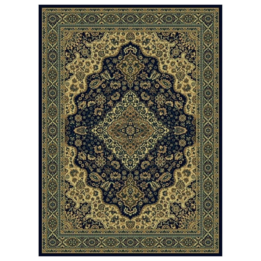 Radici USA Castello 808 5'5" x 7'7" Blue Area Rug, , large