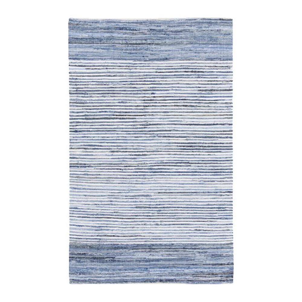Surya Denim DNM-1001 2" x 3" Blue and Navy Scatter Rug, , large