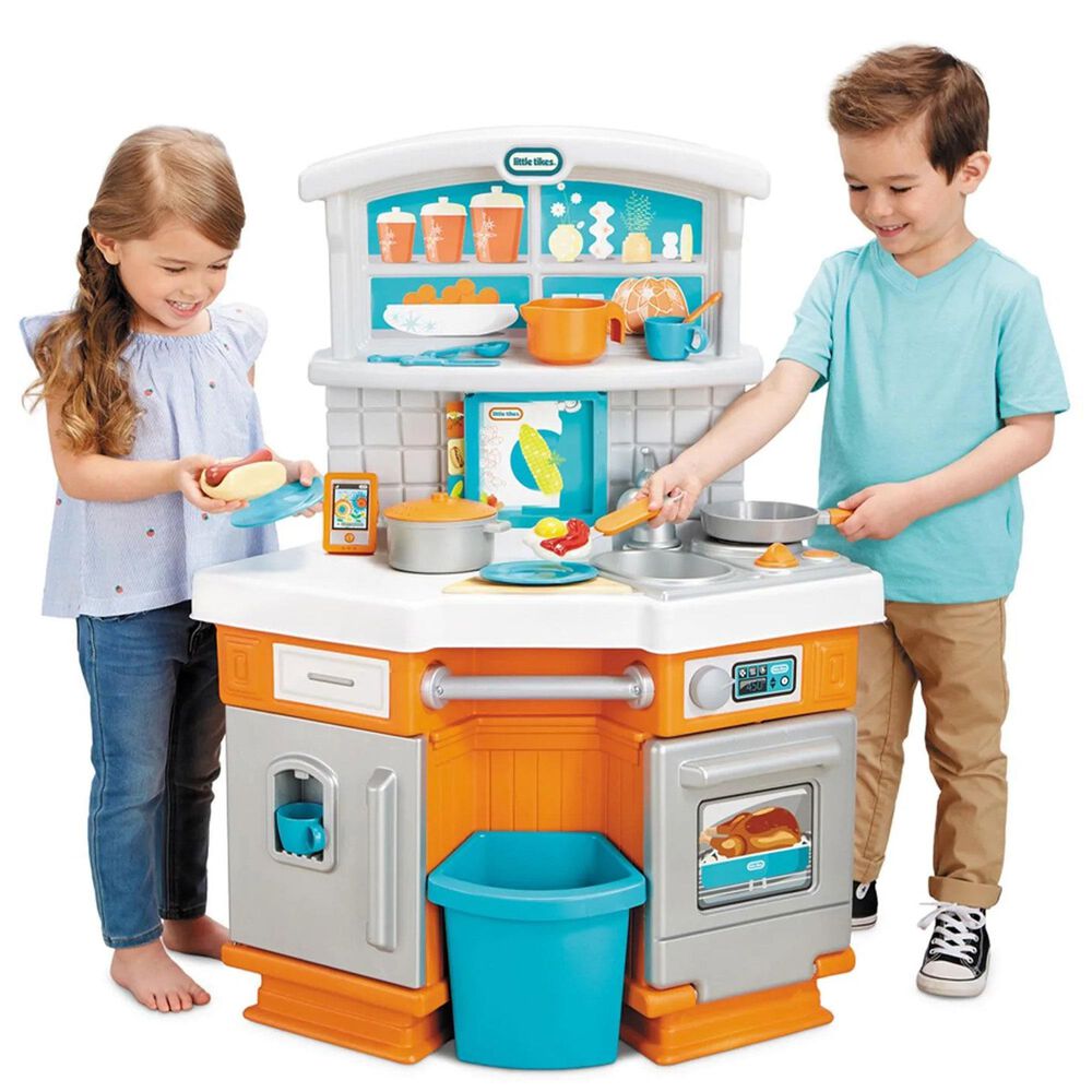 Little Tikes Home Grown Play Kitchen in Multicolor, , large