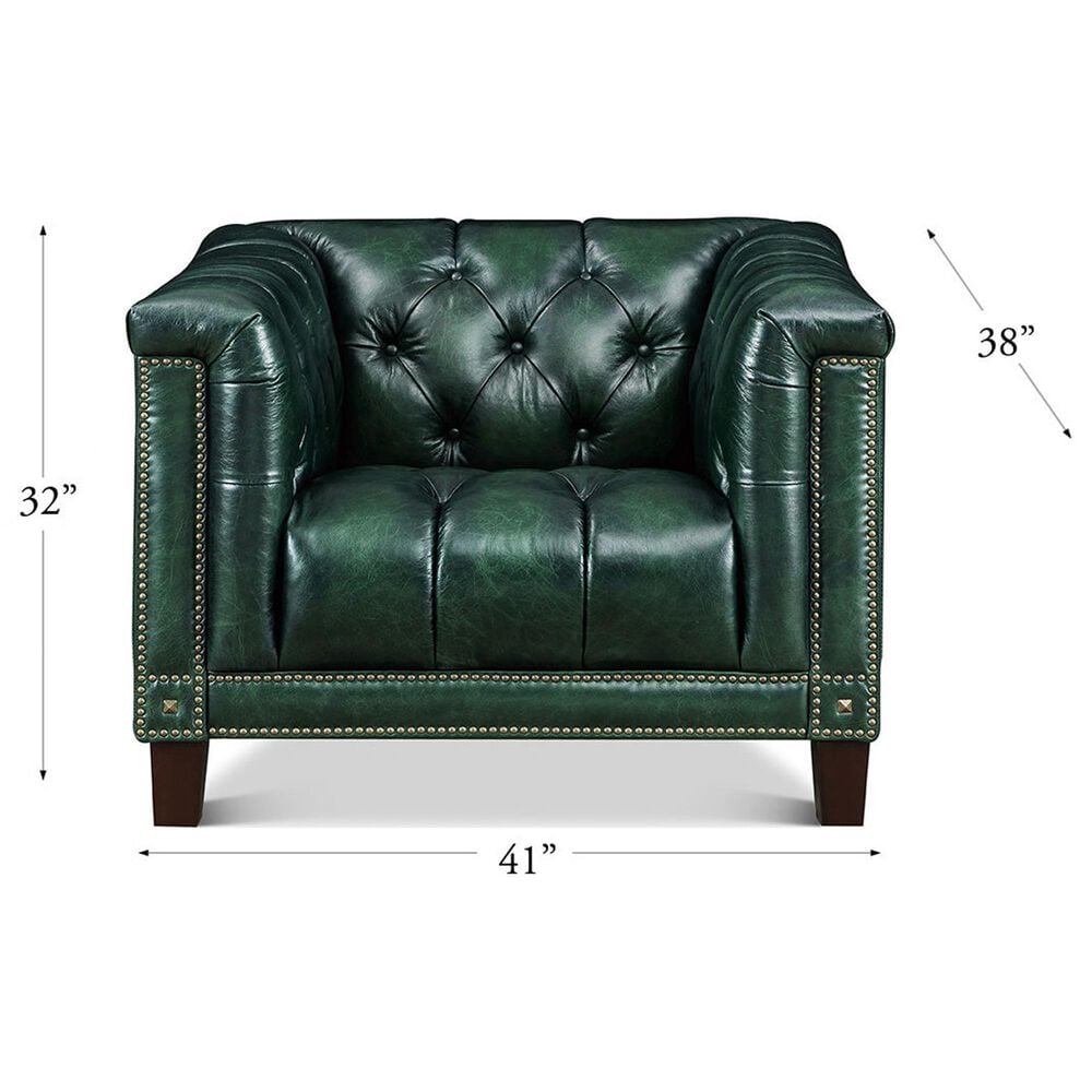 Hydeline Picadilly Accent Chair in Emerald Green, , large
